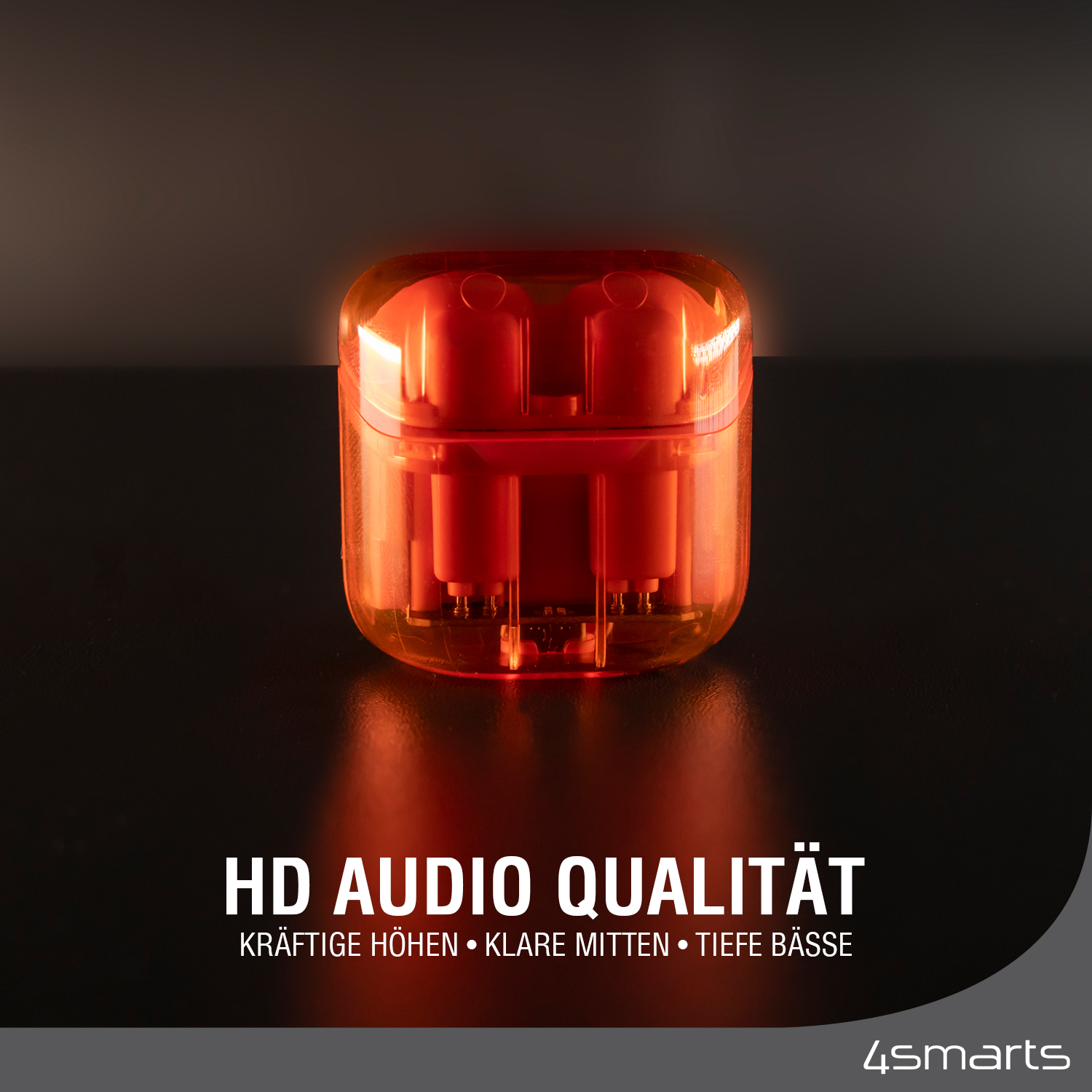 True wireless in ear Kopfhörer besitzen extrem gute HD Audio Qualität.
