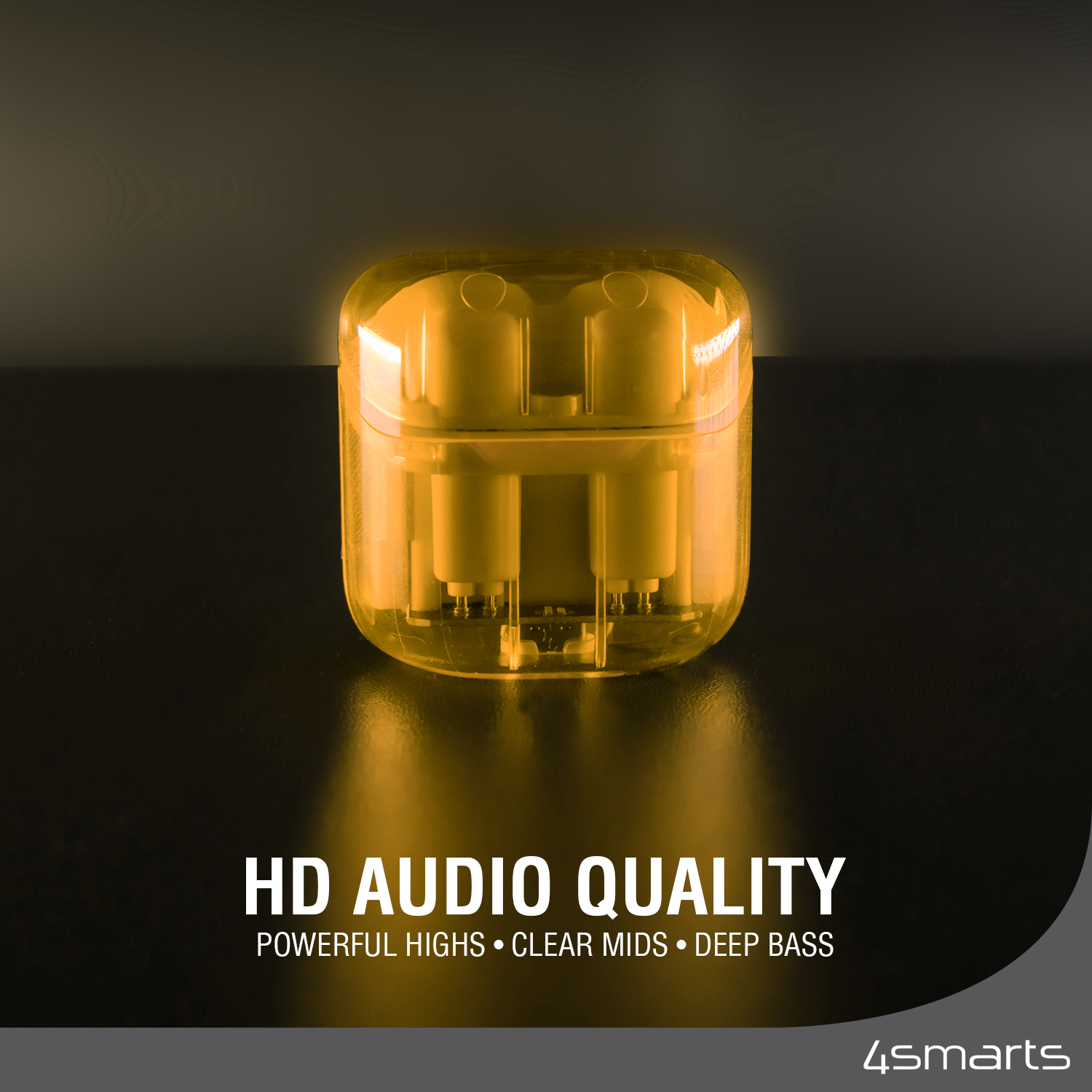 The Lucid wireless headphones will amaze you with their HD audio quality.