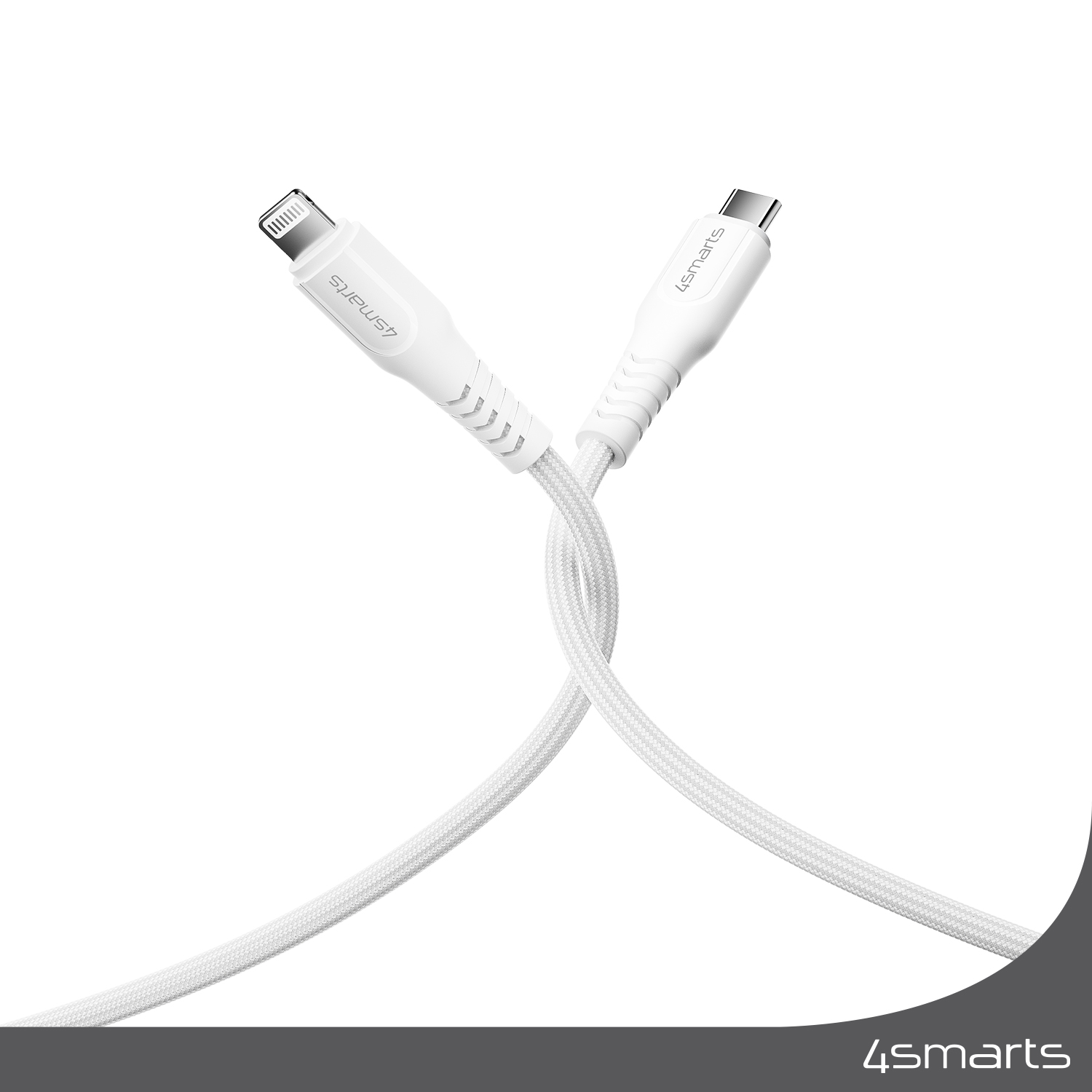 The 4smarts USB-C to Lightning cable RapidCord PD 30W was manufactured and optimized especially for Apple devices.