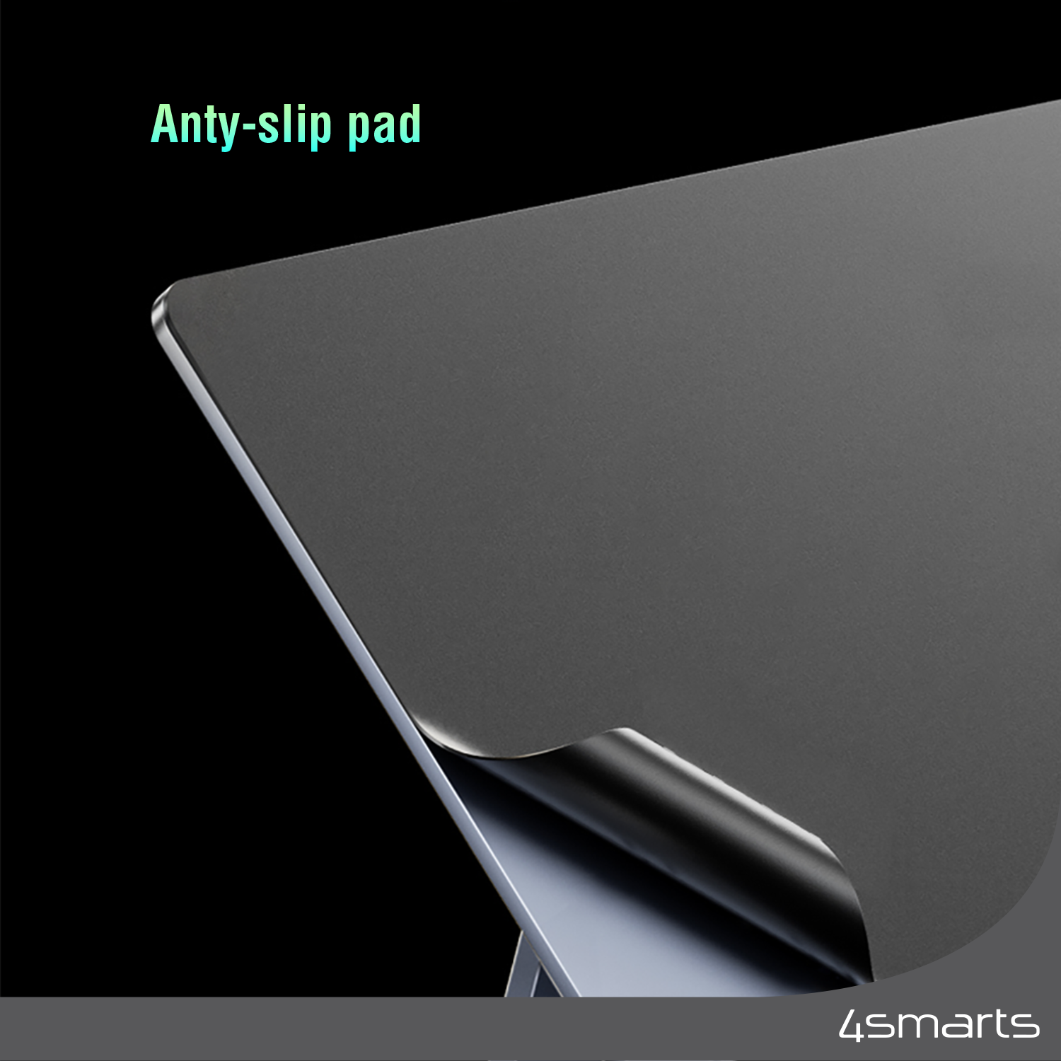 The anti-slip coating of your 4smarts tablet stand ensures that your Apple iPad (10th generation) is held securely and stably.