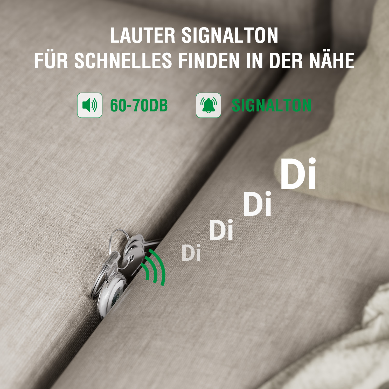 4smarts-Tracker sendet Signalton zum Wiederfinden