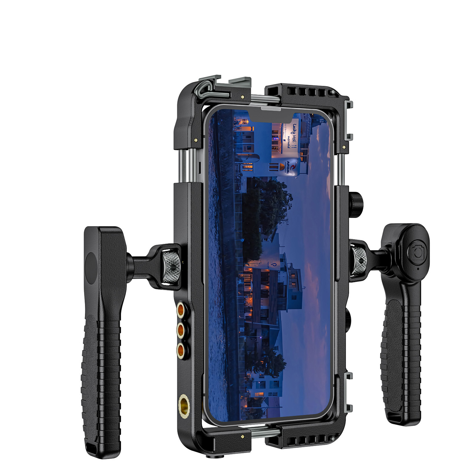 Leichtes Smartphone Video Rig für mobiles Filmen unterwegs