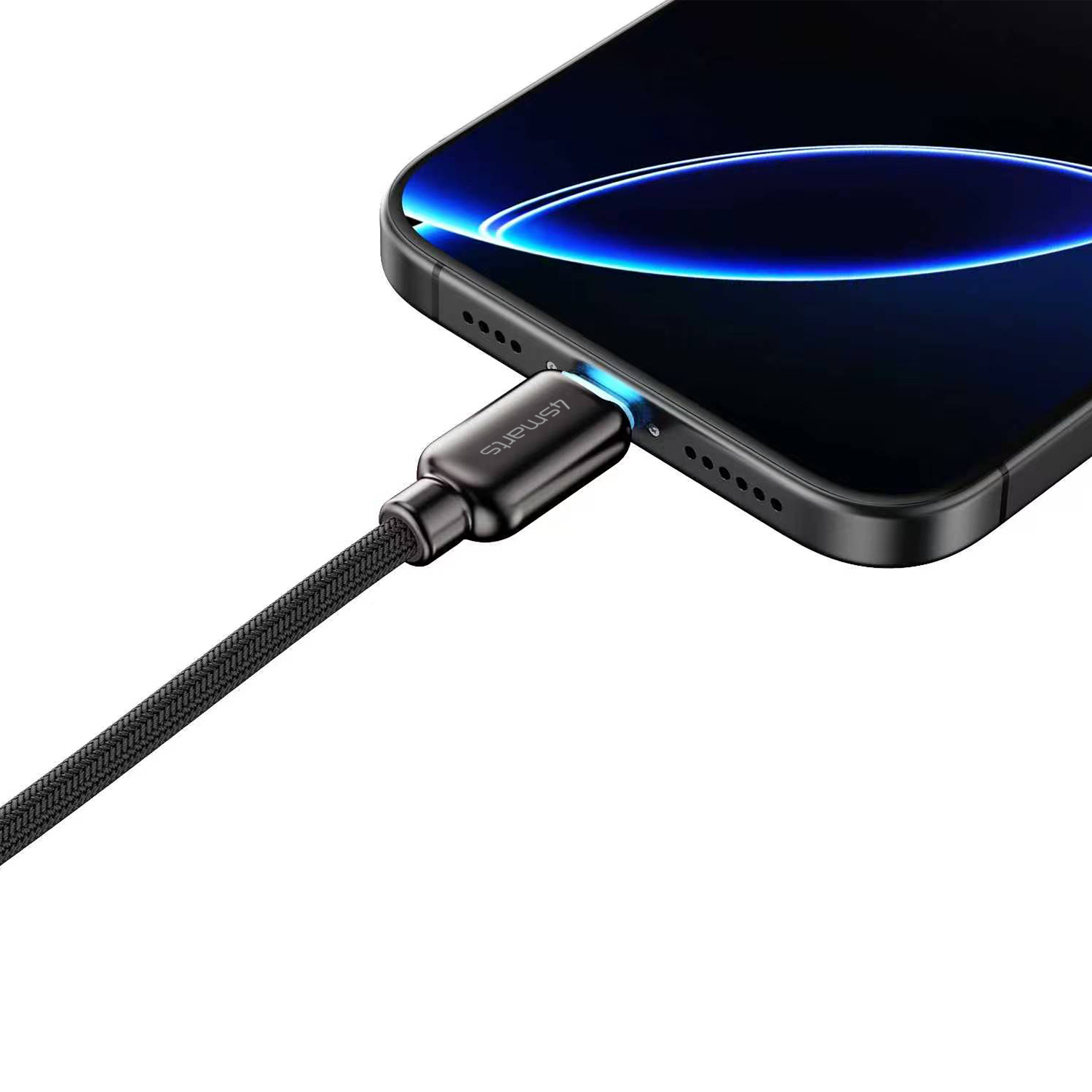 USB-C Kabel kompatibel mit Smartphone Tablet und Laptop beim Laden